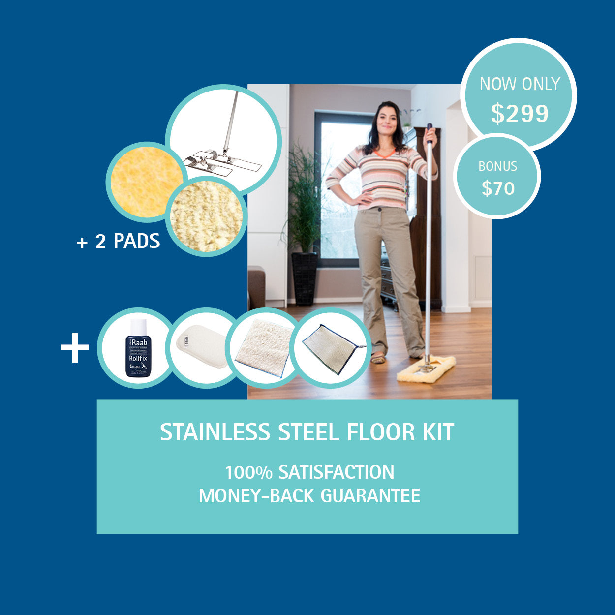 premium mop for hard floors