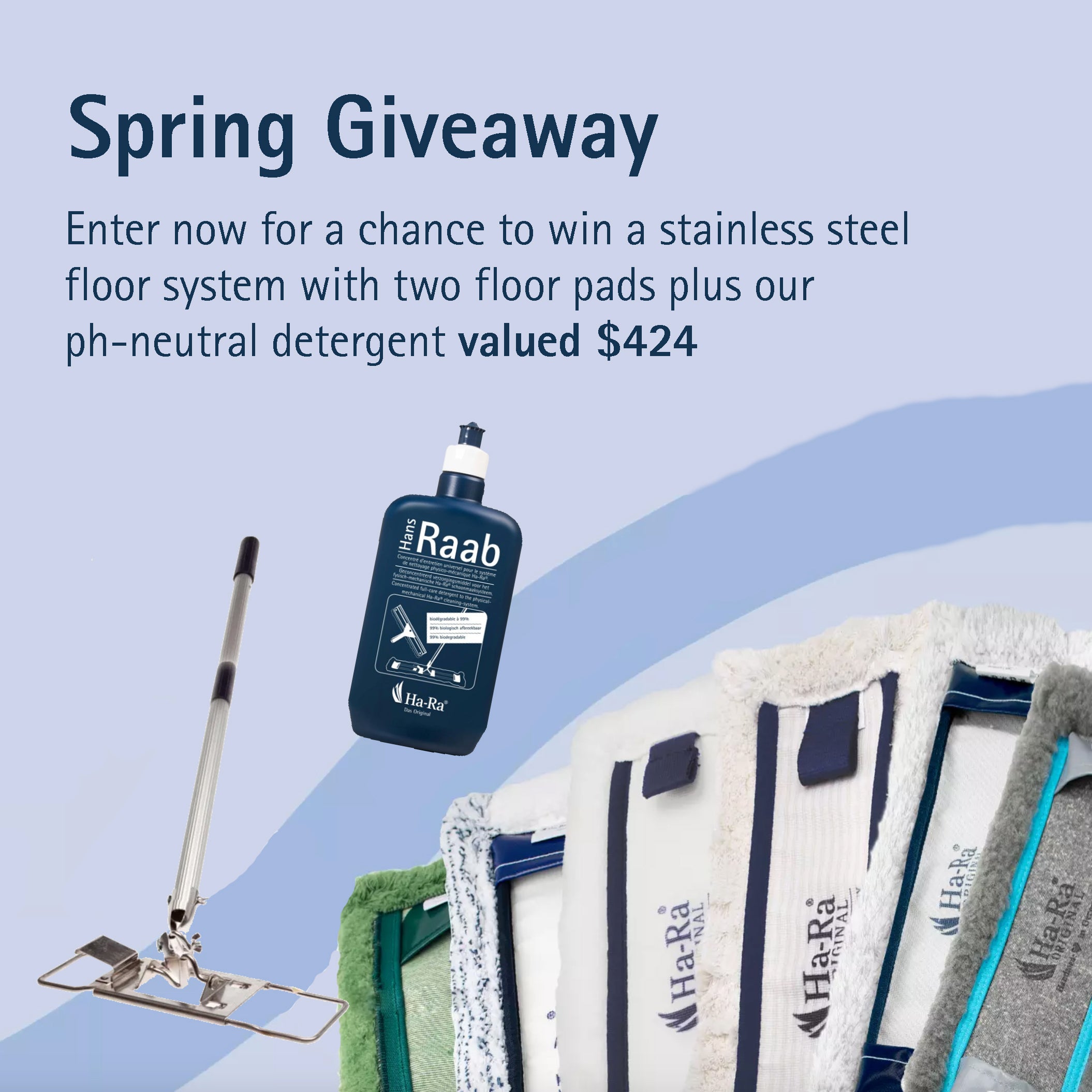 Spring Giveaway: We're giving you a chance to WIN our incredible Ha-Ra Stainless Steel Floor System