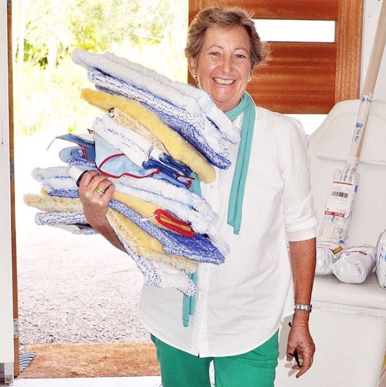 Merchandise designed for cleaning