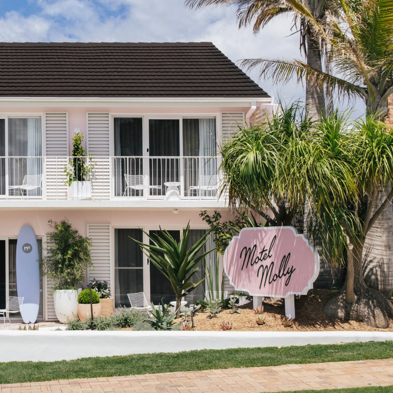 Fresh & clean with Motel Molly in Mollymook