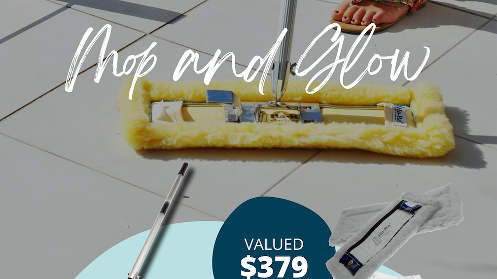 WIN A FLOOR SYSTEM: Ha-Ra Mop & Glow Weeks – Back by Popular Demand ✨
