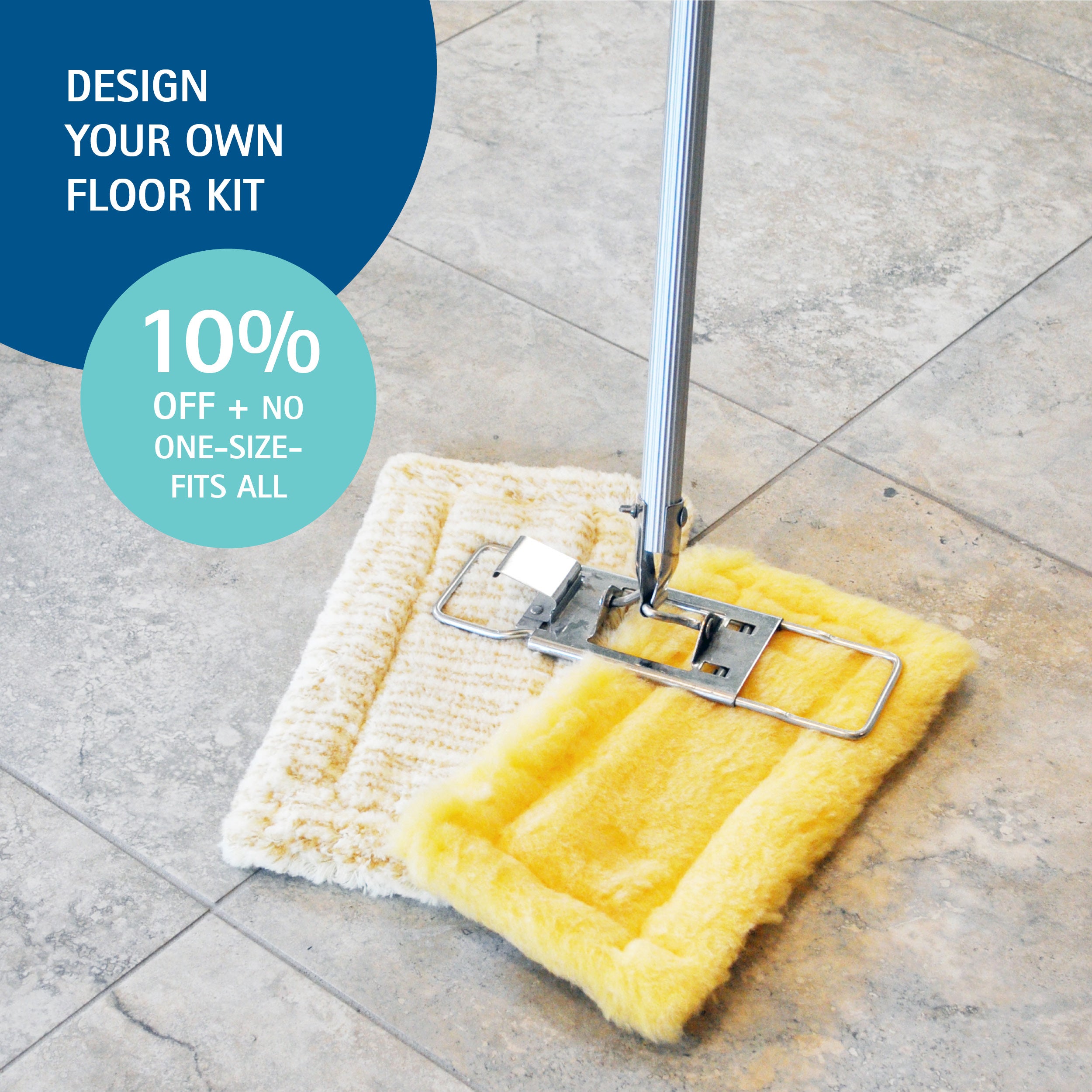 No one-size-fits-all: Design your own floor mop!