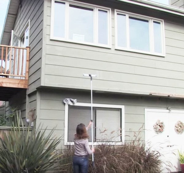 Window Cleaner with the Telescopic Handle