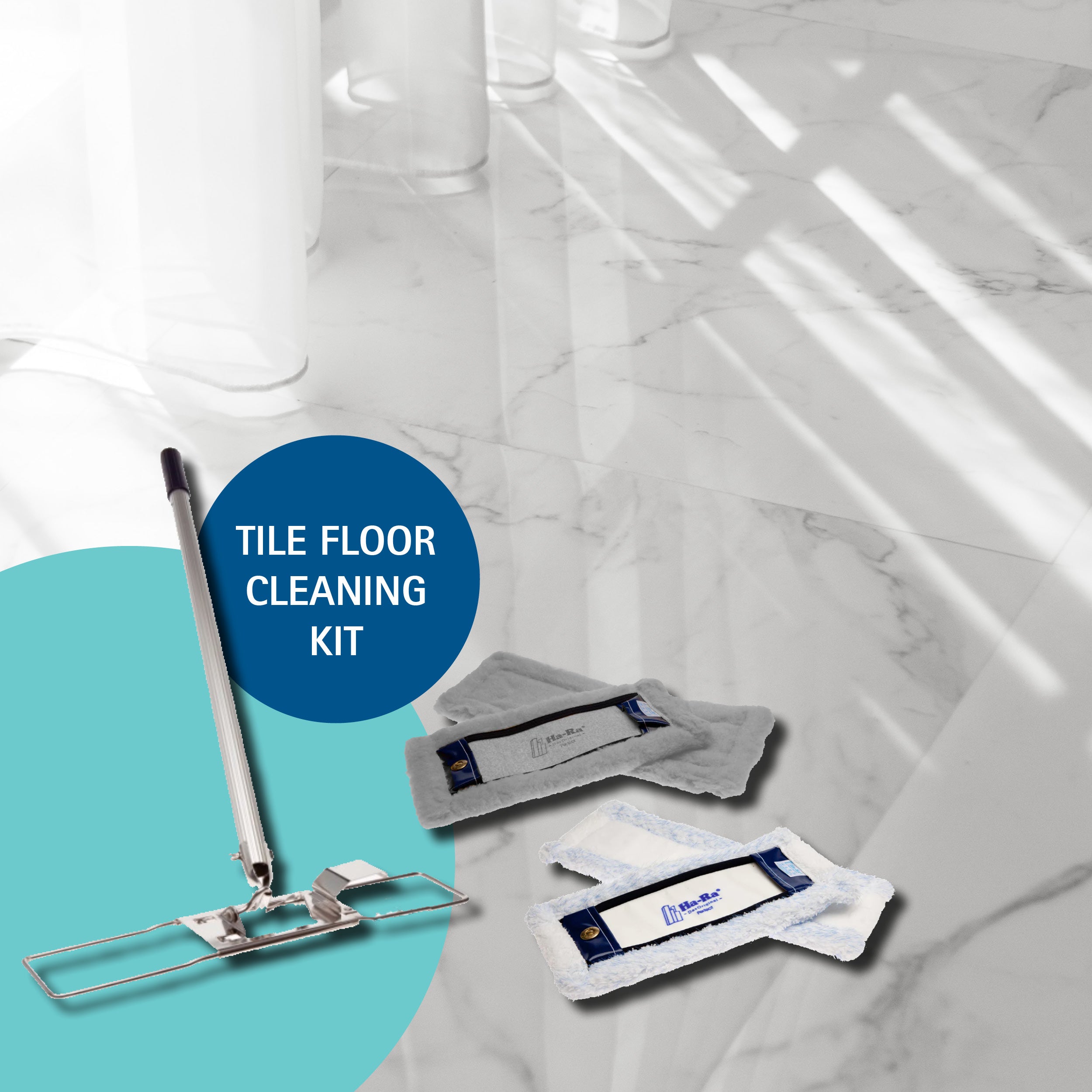 Keep your floors looking immaculate with our Tile Floor Cleaning Kit