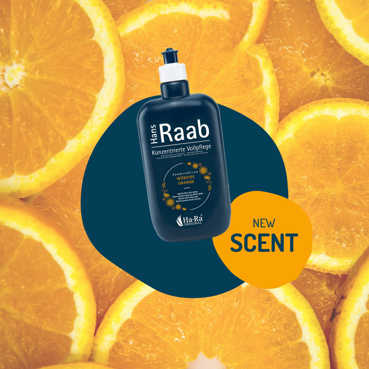 Let us bring the essence of a German Christmas market to you with our new spicy orange scent!